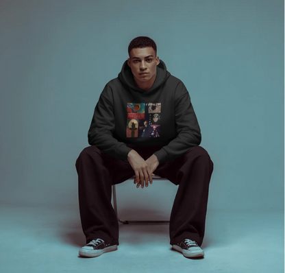 Unisex Oversized Hoodie Naruto Anime Print